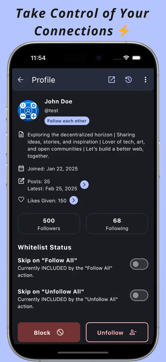 Tracker - Manager for Bluesky image number 11