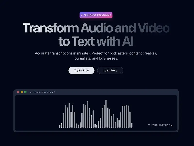 TranscribeZen image number 01