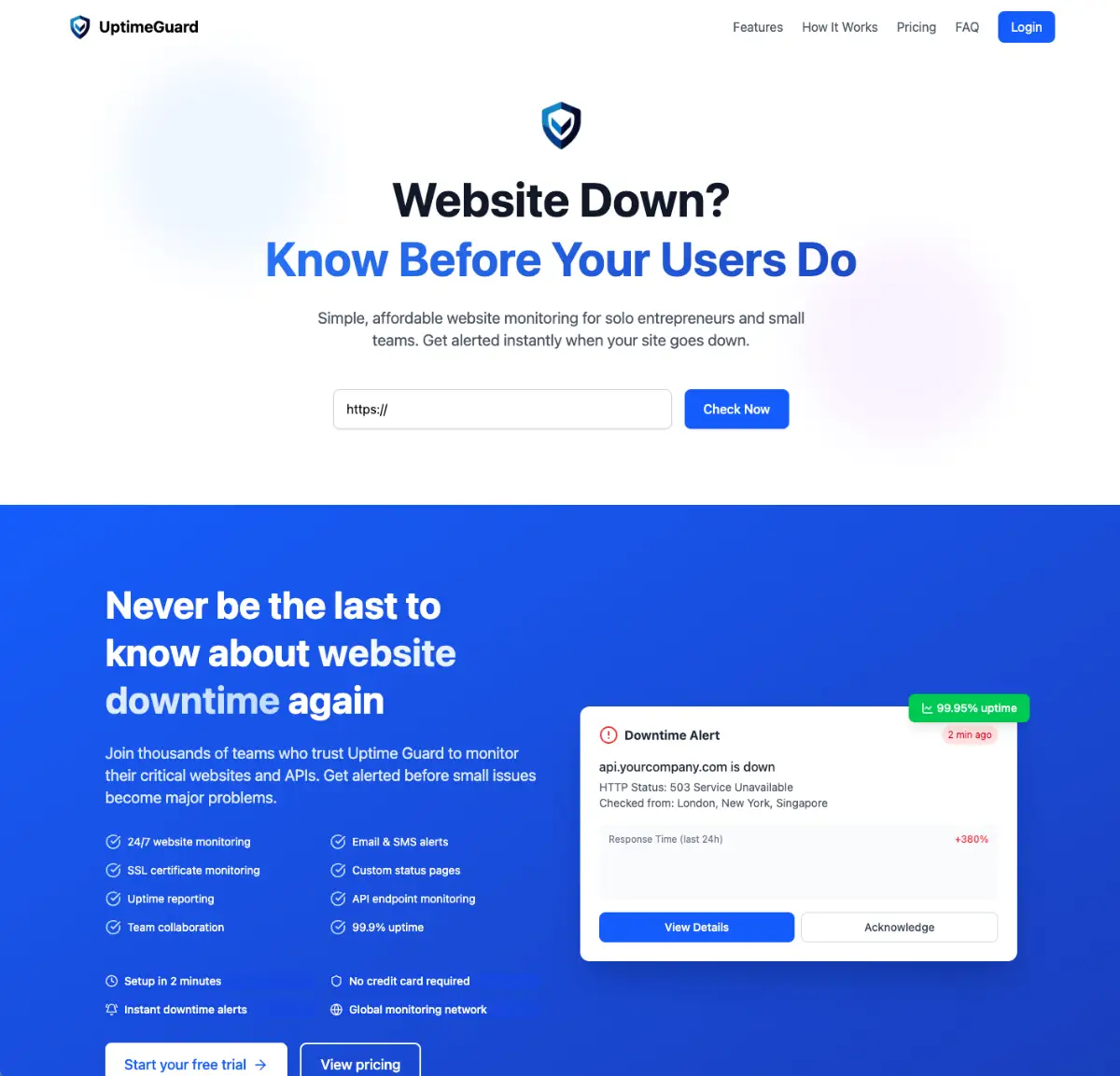 UptimeGuard product image