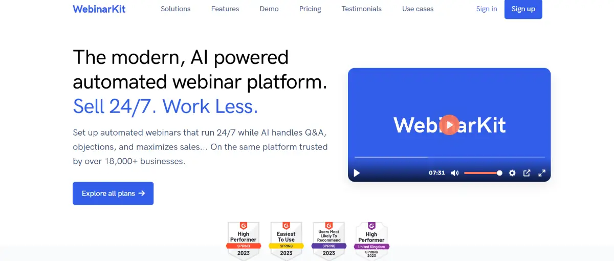 WebinarKit product image