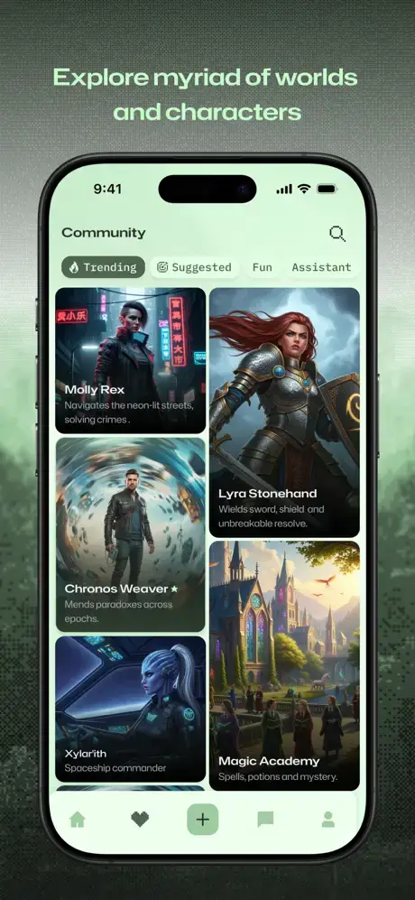 Wisent Character App image number 01
