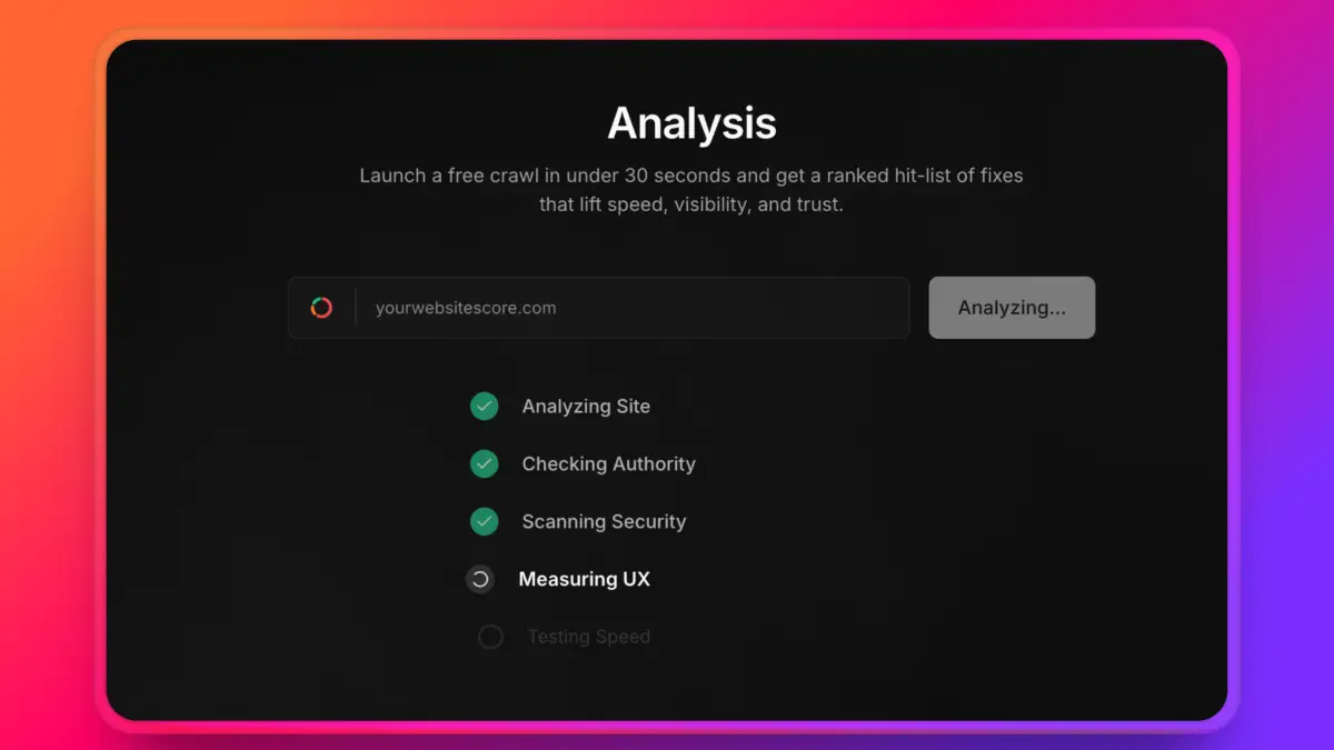 YourWebsiteScore image number 21
