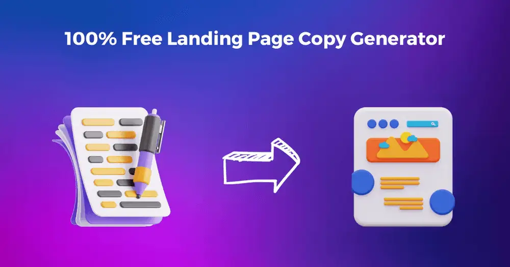 AI Landing Copy Generator product image