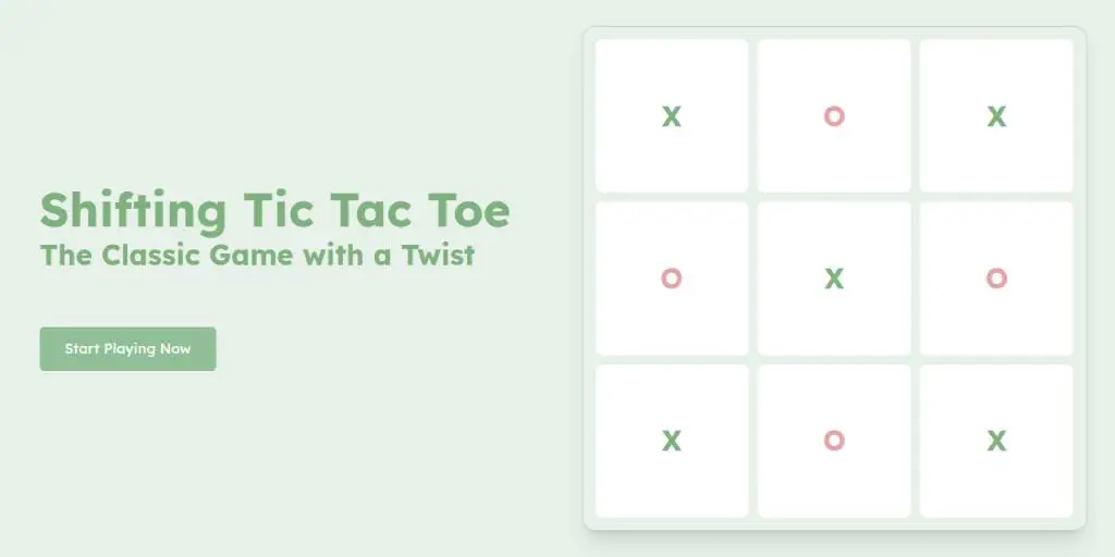 Shifting Tic Tac Toe product image