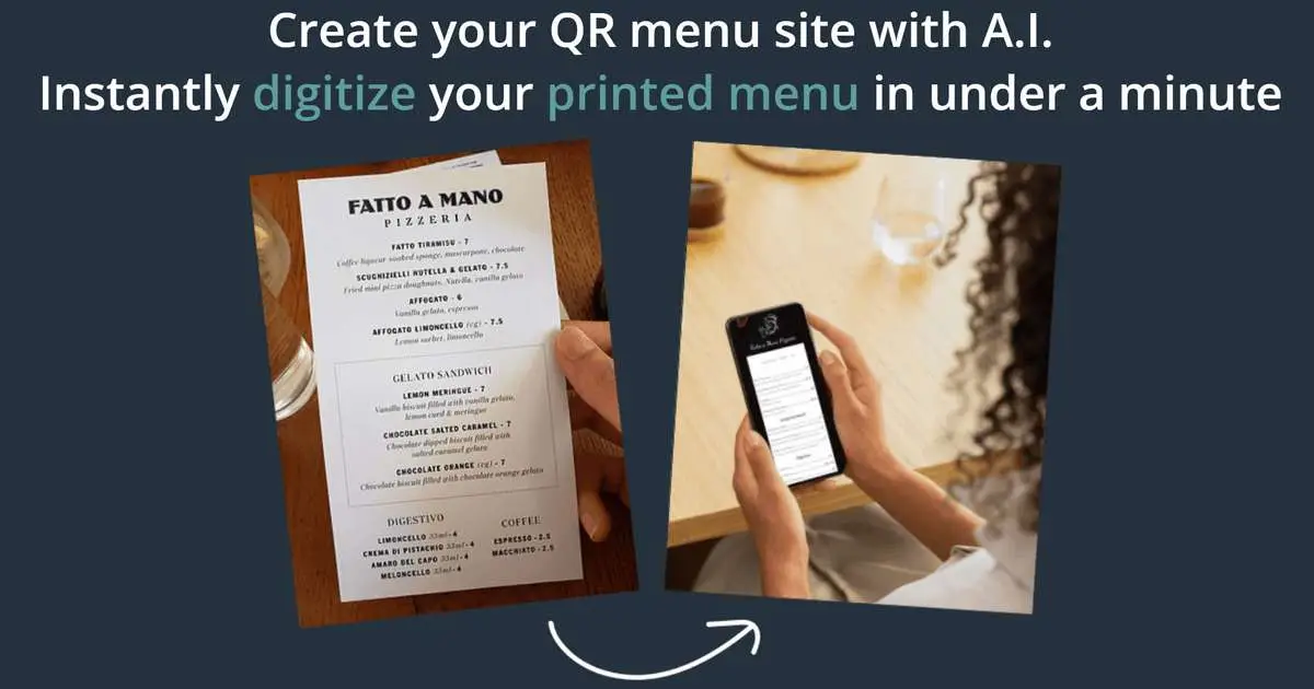Instant QR Menu image number 01
