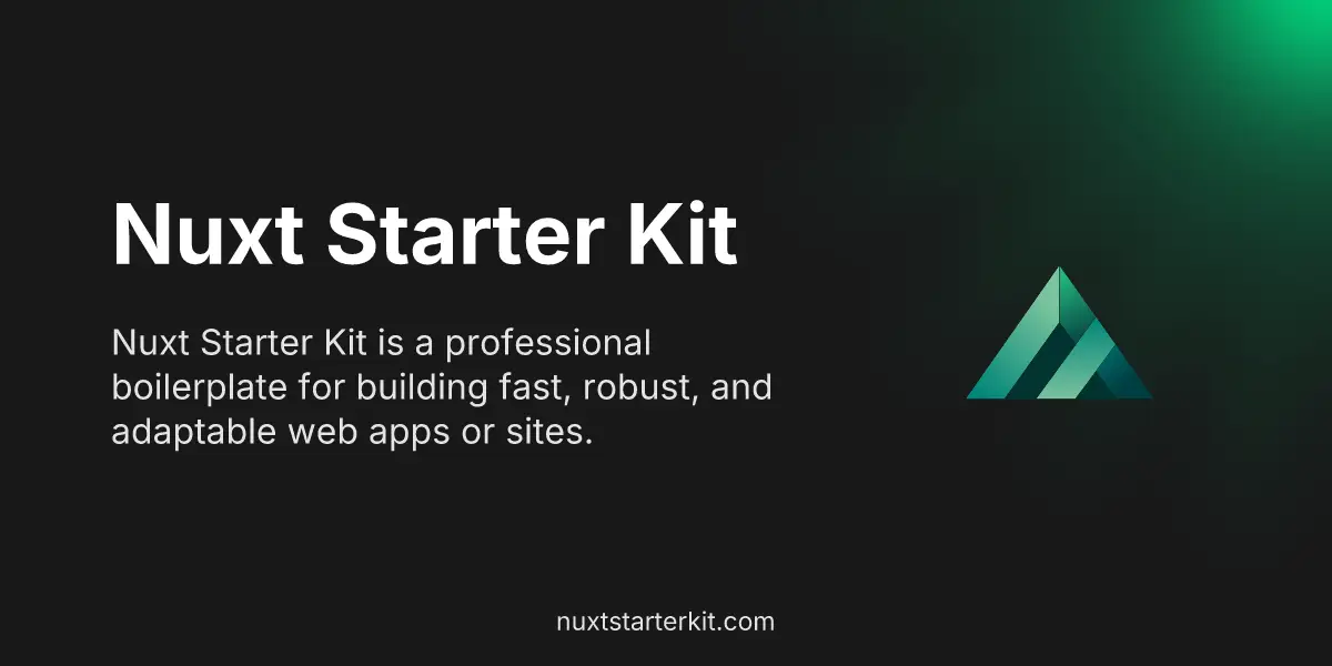 Nuxt Starter Kit product image