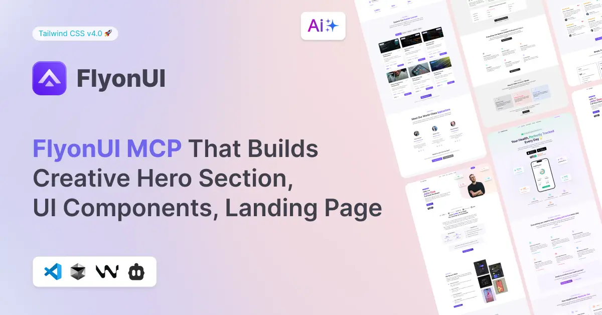 Flyonui MCP - Tailwind AI Builder image number 11