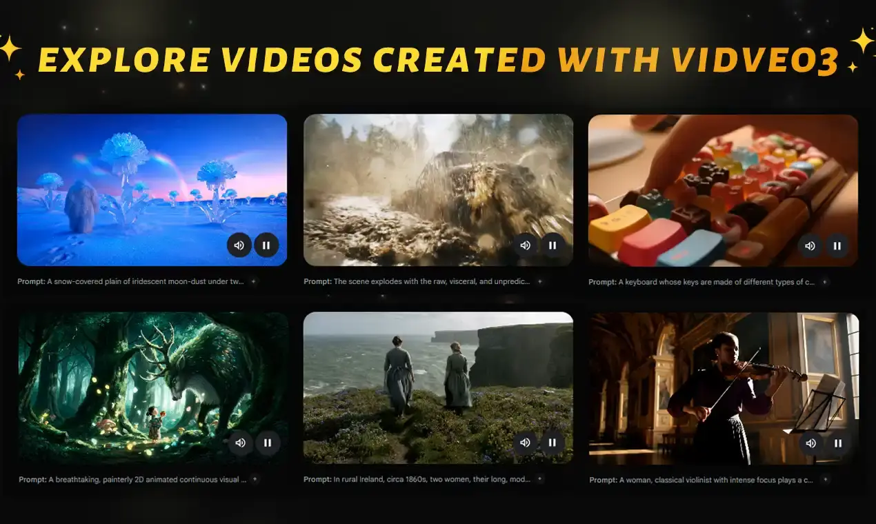 Veo 3 AI product image