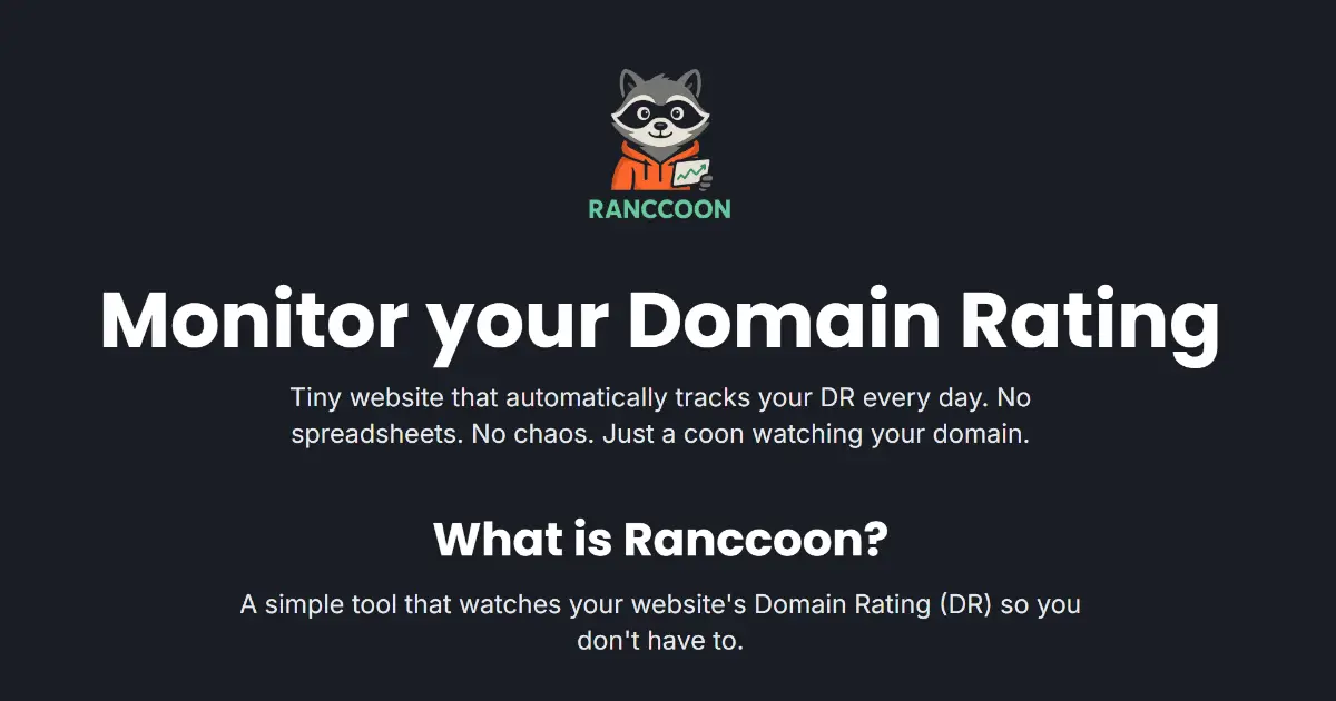 Ranccoon product image