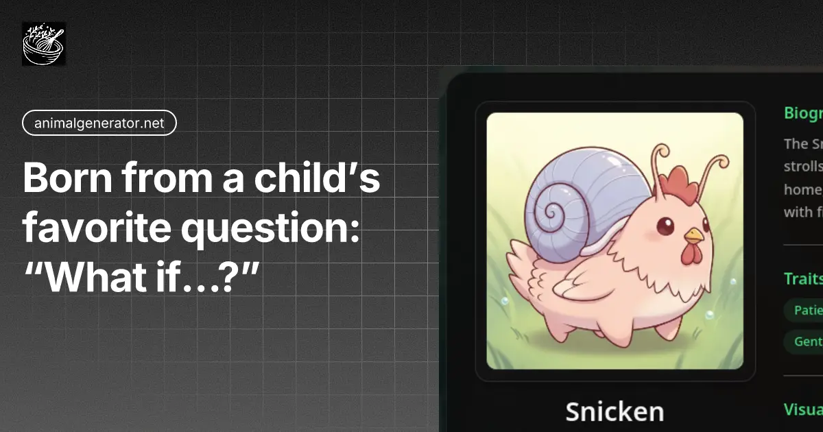 Magic Animal Generator product image