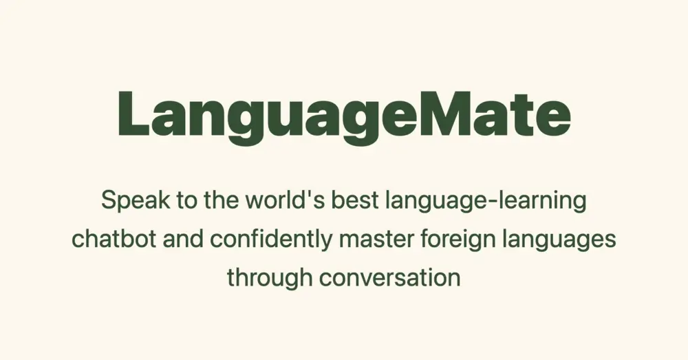 LanguageMate product image