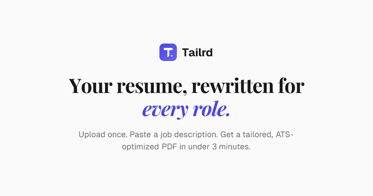 Tailrd product image