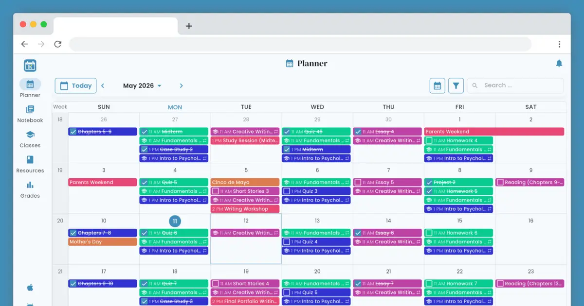 Helium - Student Planner image number 01