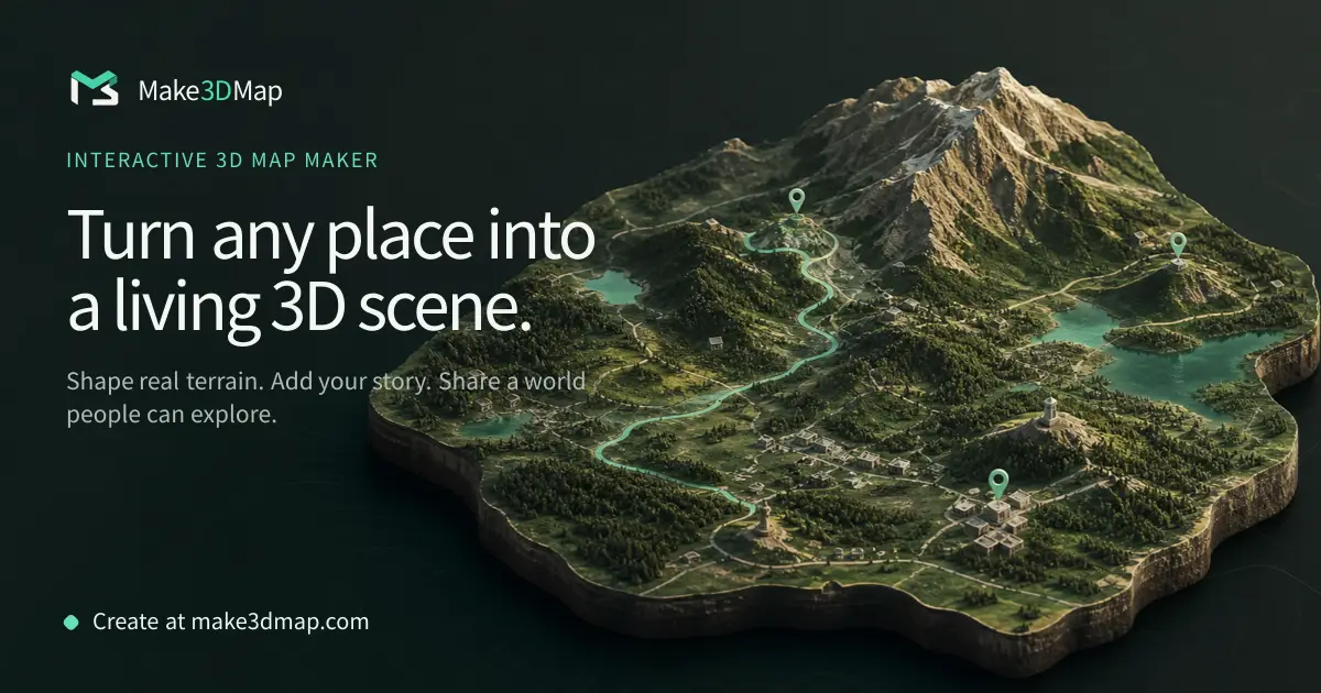 Make3DMap product image