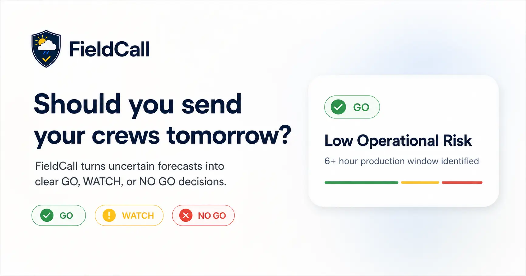 FieldCall product image