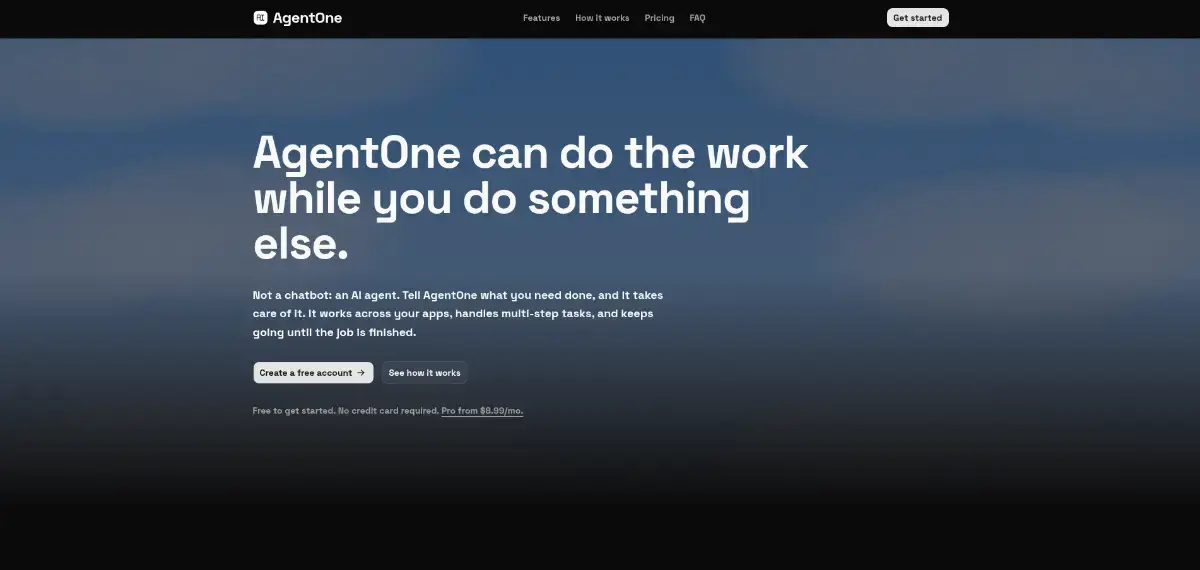 AgentOne (Beta) image number 01