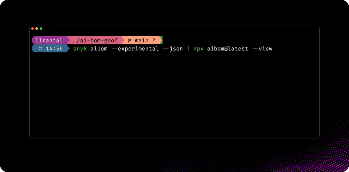 AIBOM Toolkit image number 31