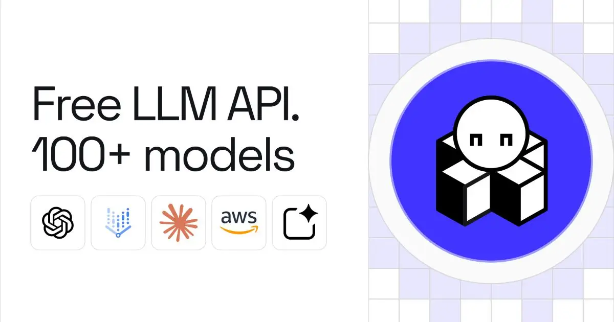 LLM API product image