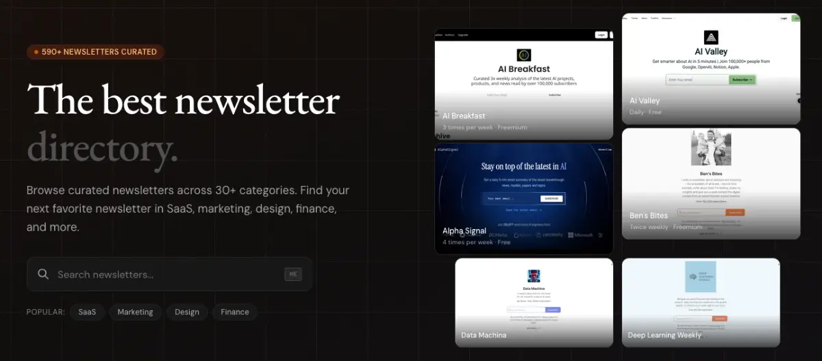 Best Newsletters image number 01