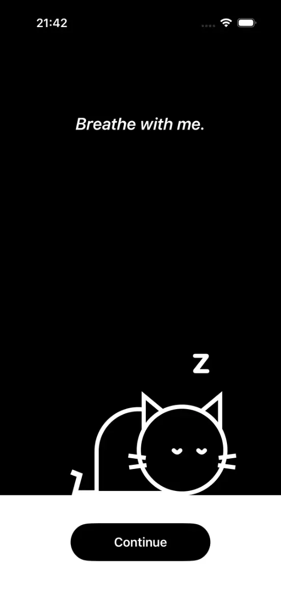 Breathing Exercises And A Cat image number 01