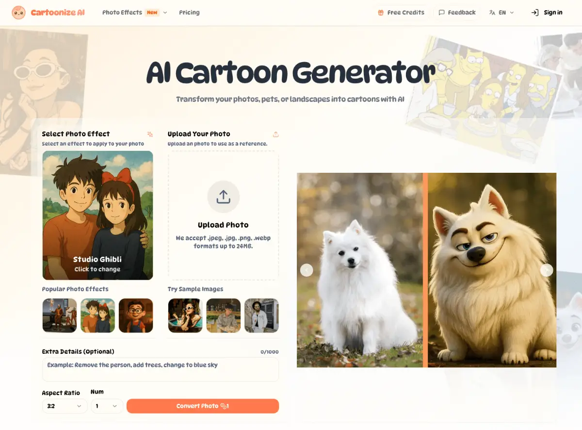 Cartoonize AI image number 01