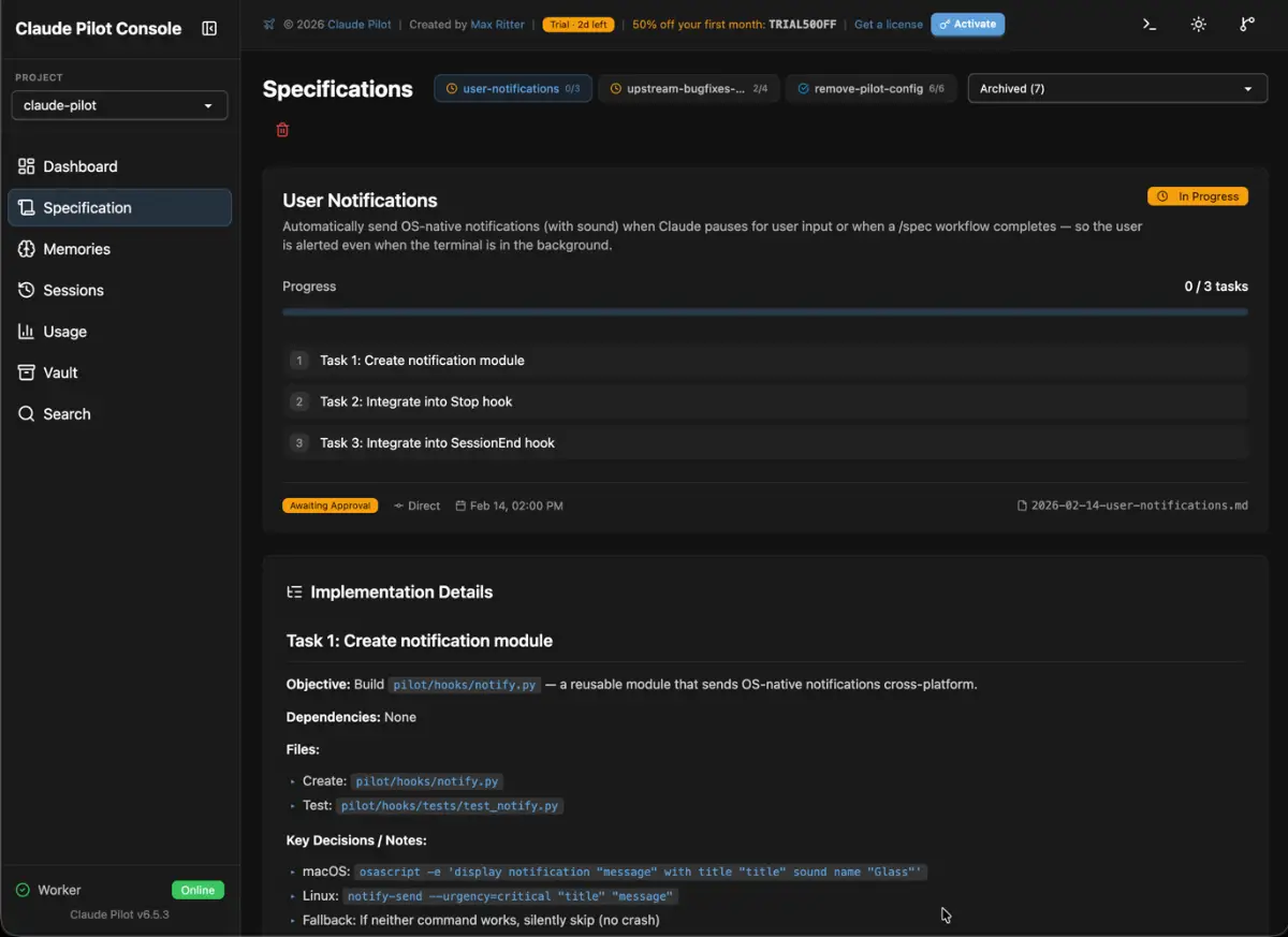 Claude Pilot image number 21