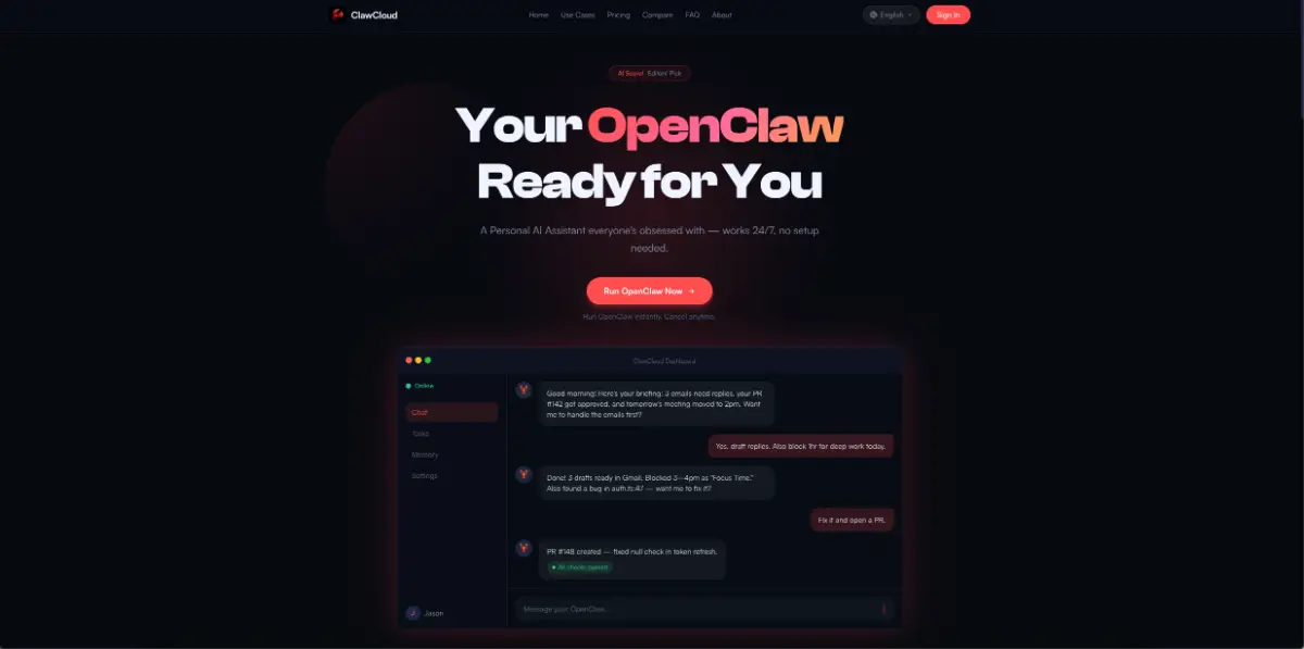 ClawCloud product image