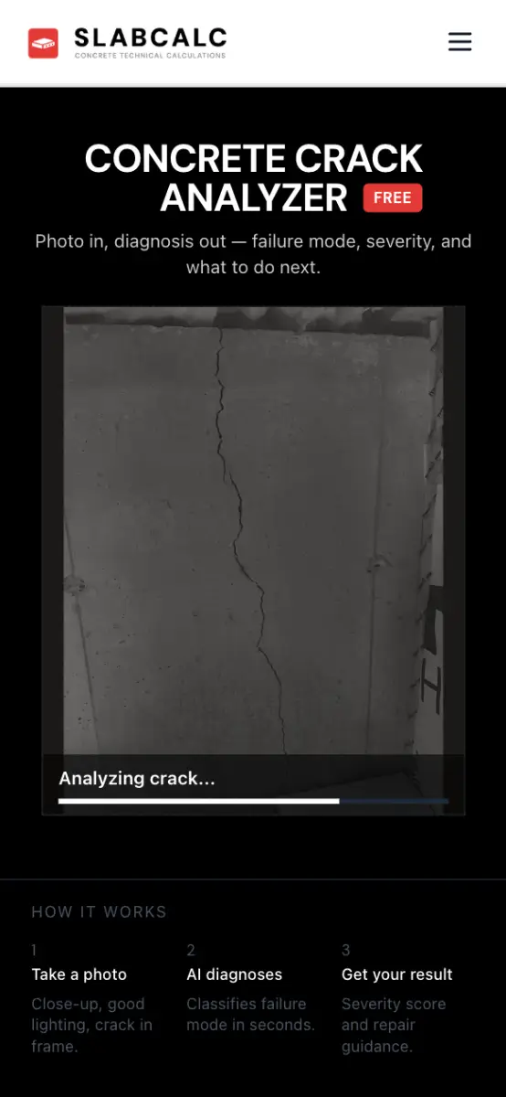 Concrete Crack Analyzer image number 01
