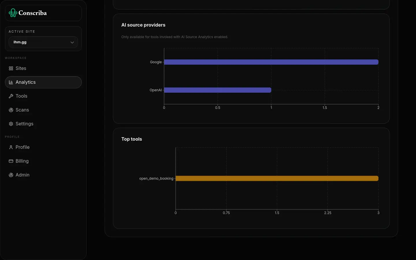 Conscriba - create WebMCP automatically image number 21