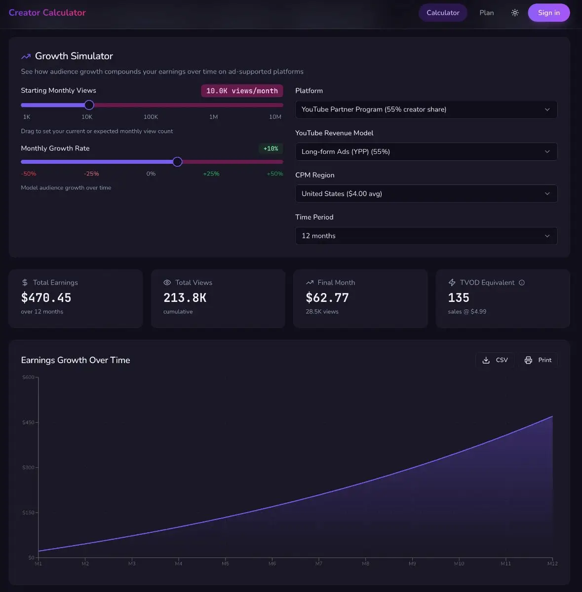 Creator Calculator product image