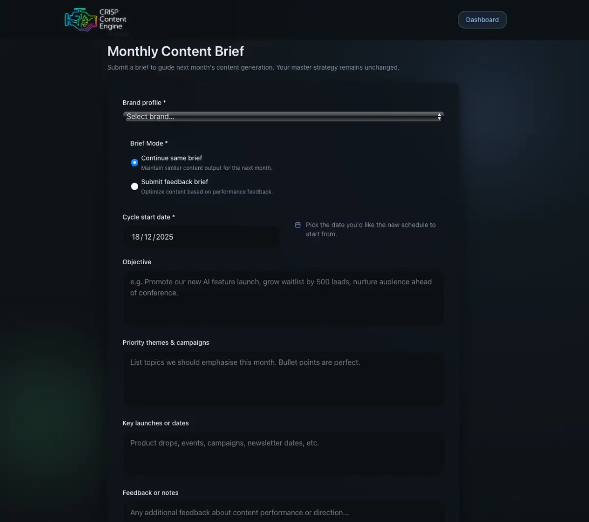 CRISP Content Engine image number 11