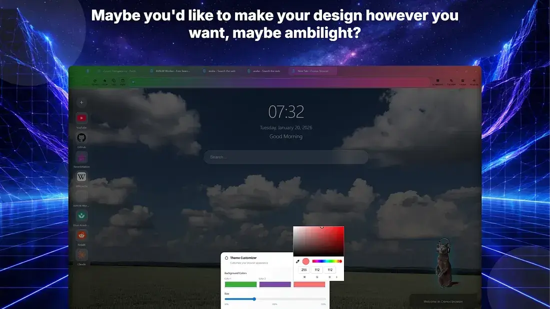 Cronos Browser product image