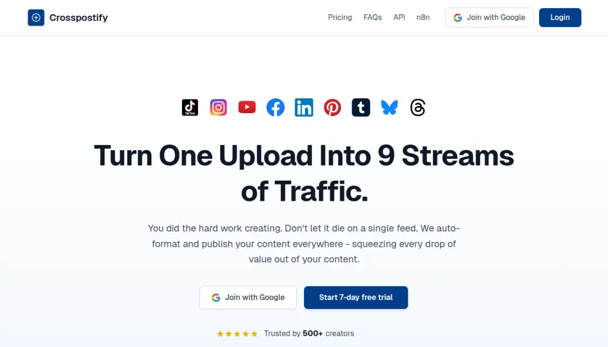 Crosspostify product image