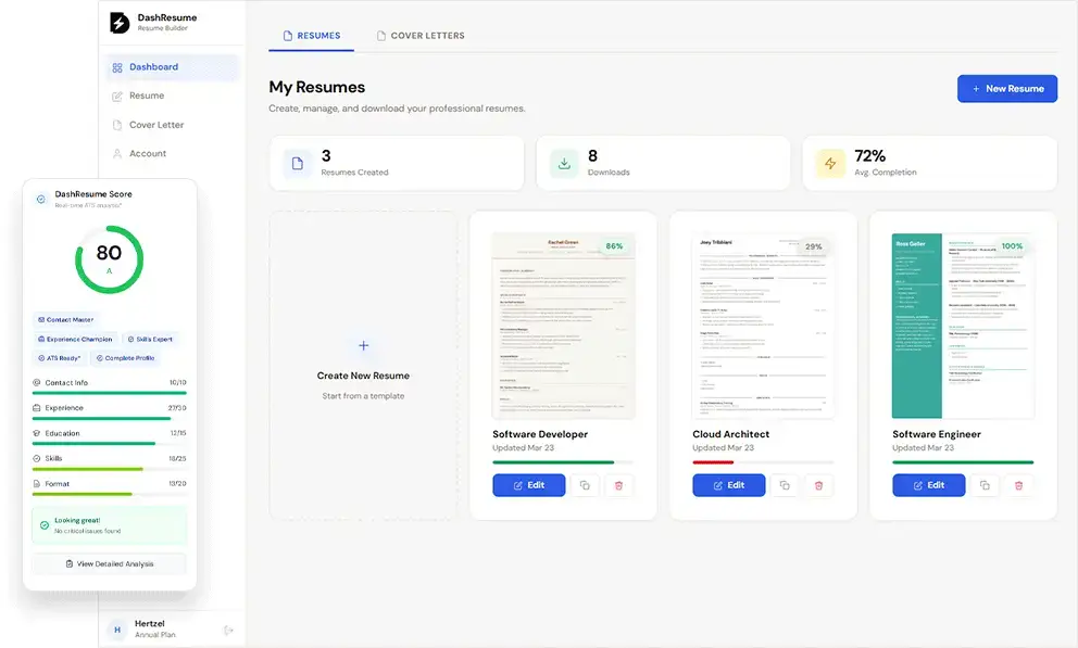 DashResume image number 11