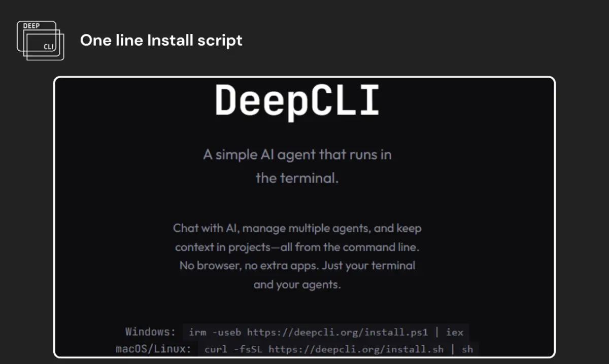 DeepCLI - OpenClaw Alternative image number 01