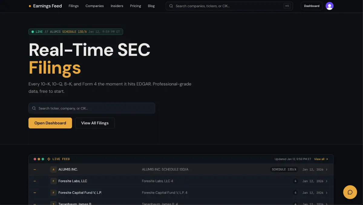 Earnings Feed image number 01