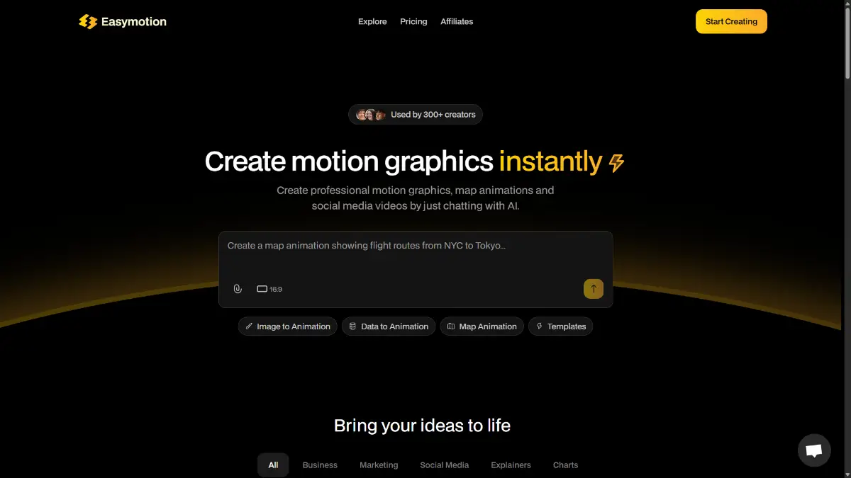 Easymotion - AI Motion Graphics Generator image number 31