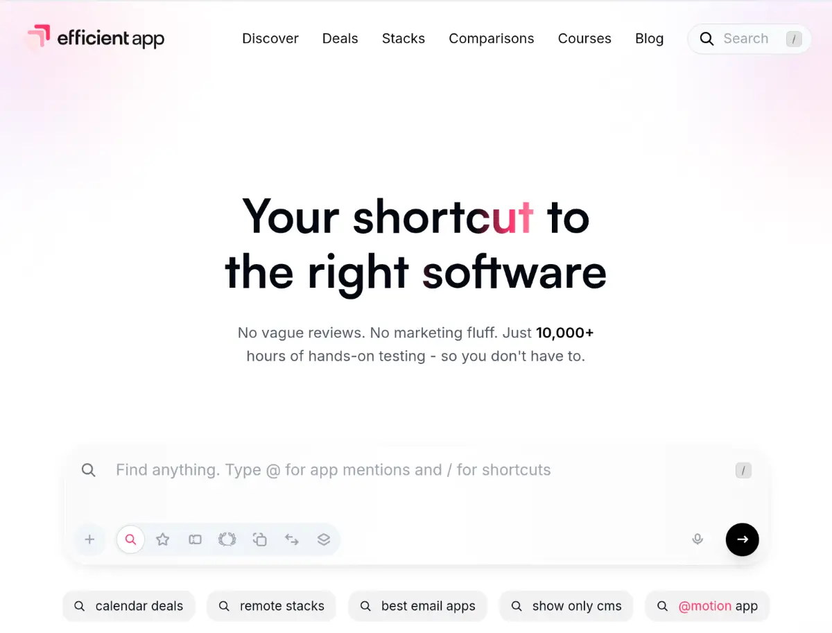 Efficient App product image