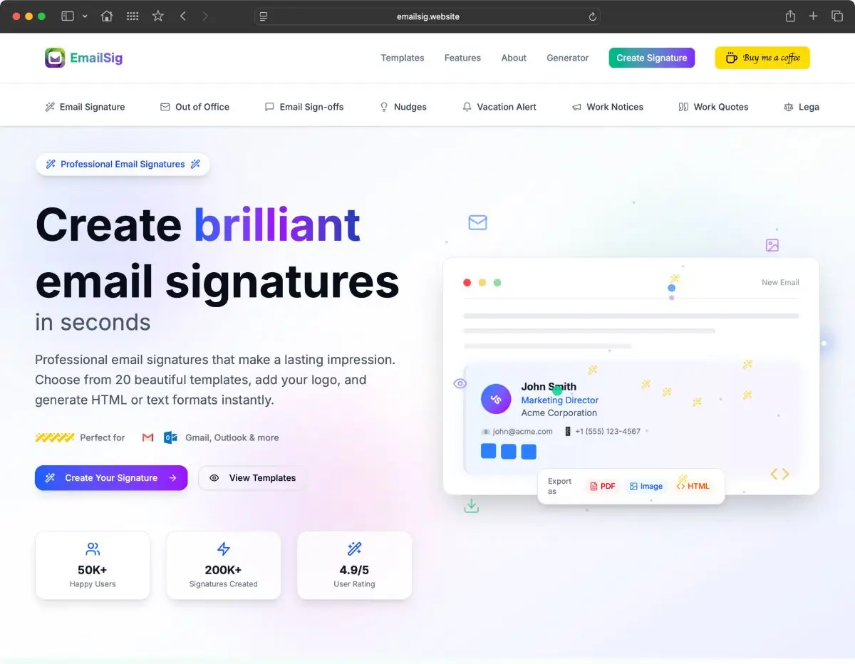 Email Signature Generators image number 01