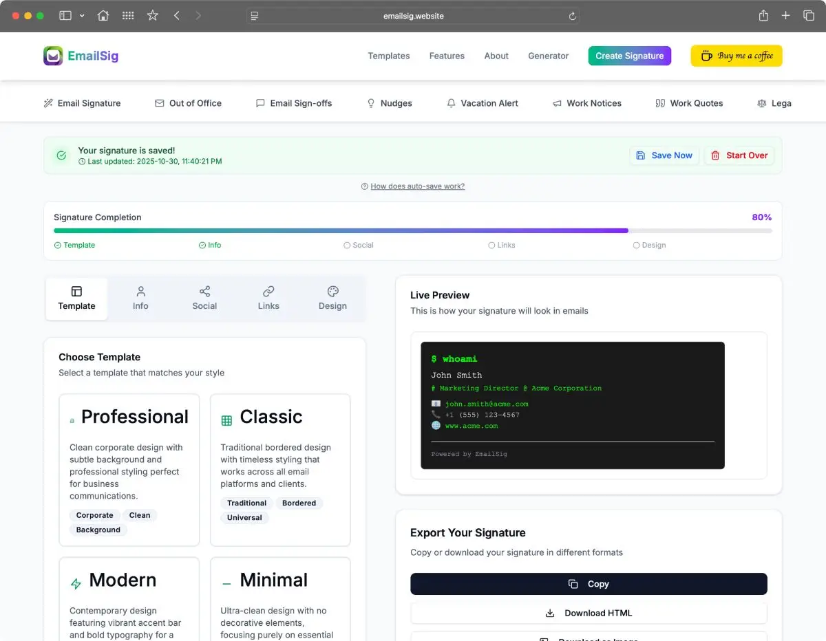 Email Signature Generators image number 11