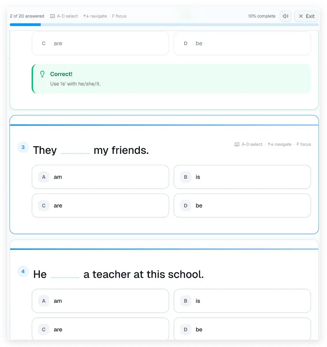 English Grammar App image number 11