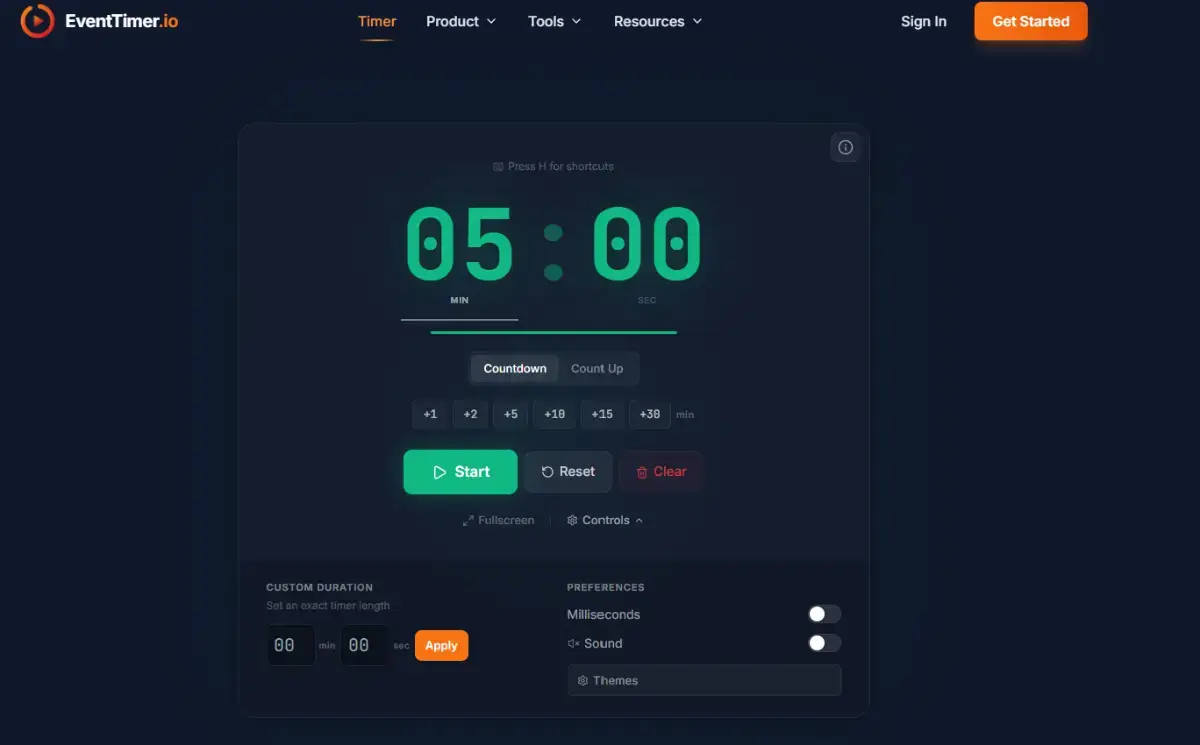 Eventtimer.io image number 11