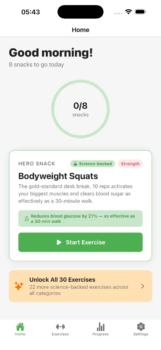 Exercise Snacks - Desk Breaks image number 11