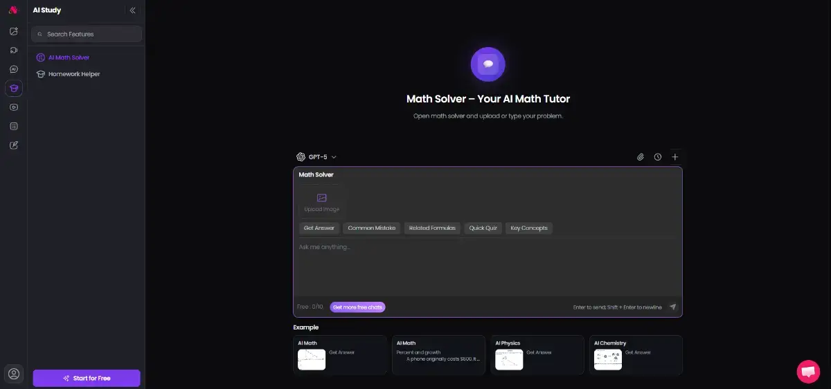 AI Math Solver product image