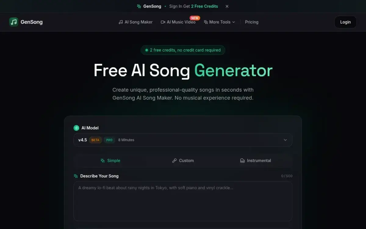 GenSong product image