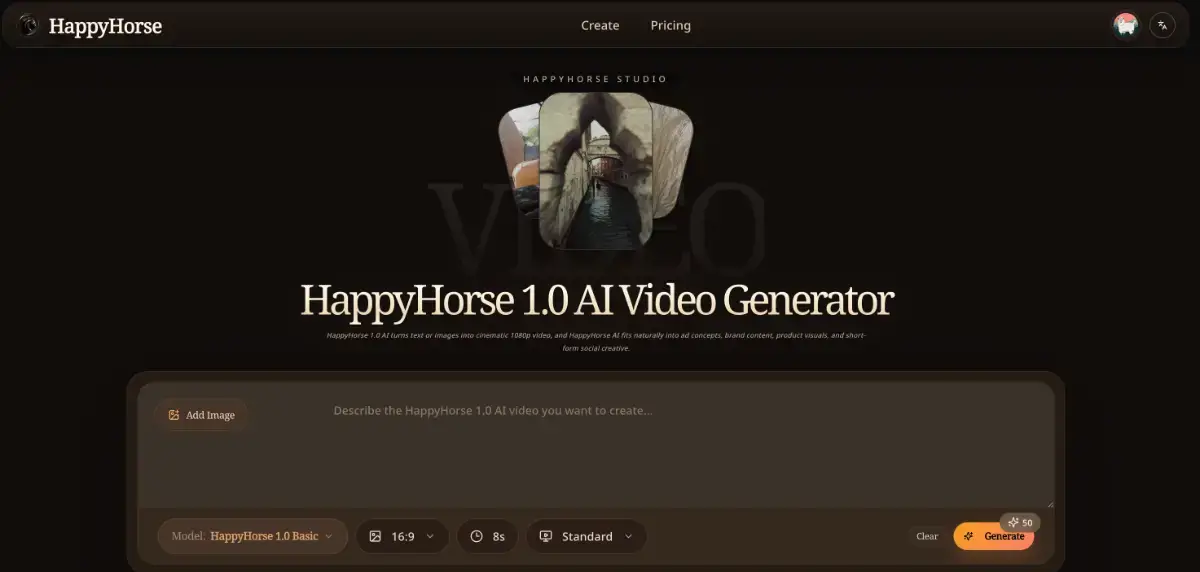 HappyHorse AI product image