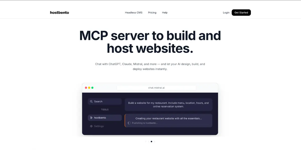 hostbento product image