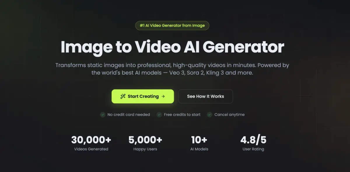 Image To Video AI product image