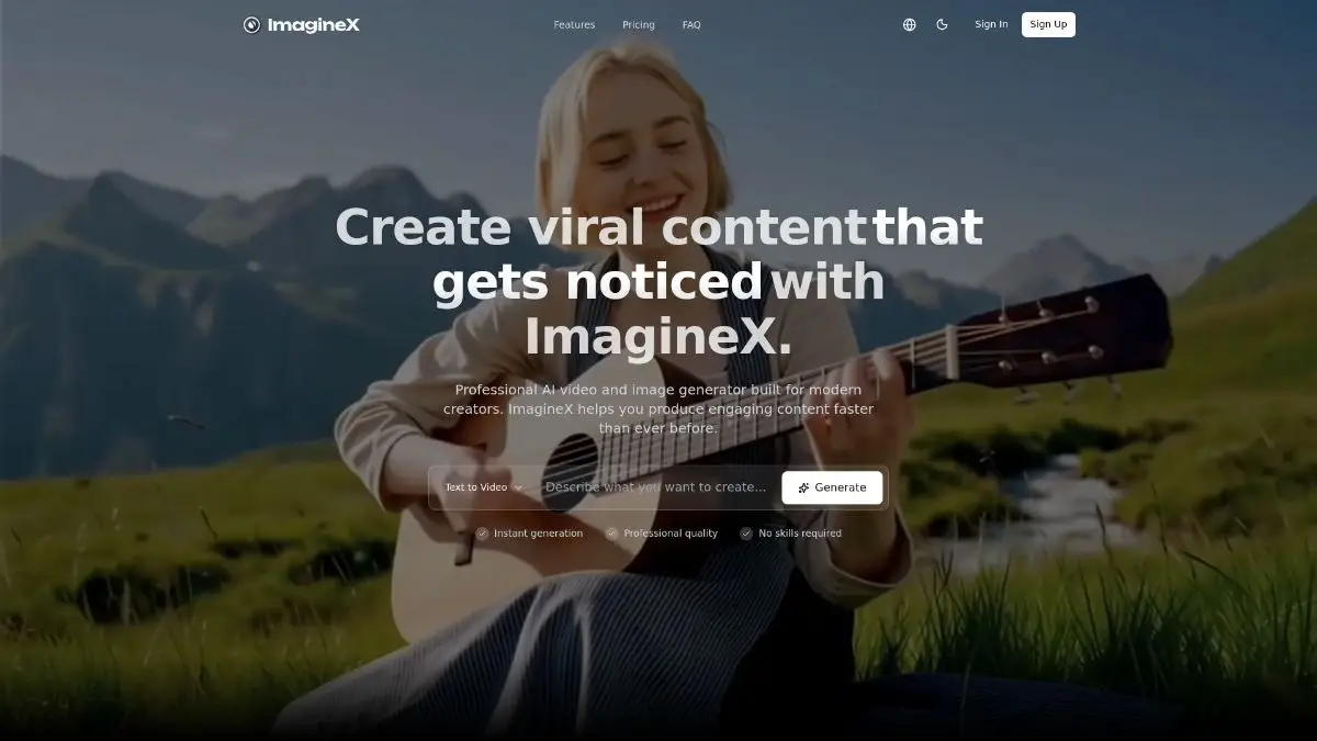 ImagineX Video product image