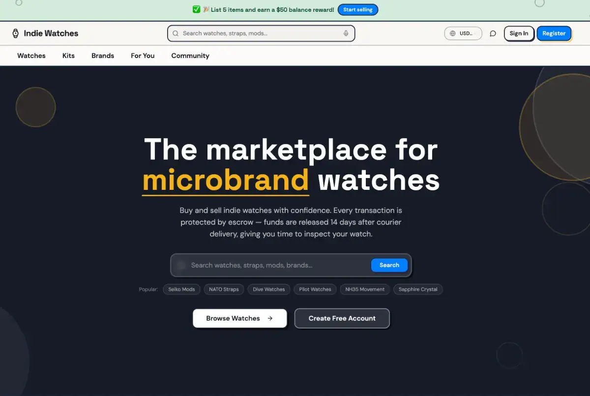 IndieWatches image number 01